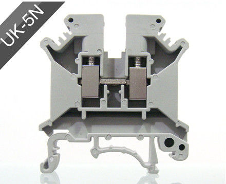 Reihen-Hutschiene-Schraubzwinge-Verteiler 0.2-4mm UK5N Großbritannien ² 800V 41A