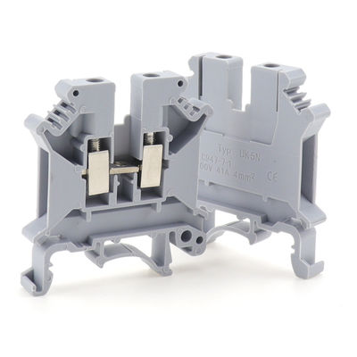 Reihen-Hutschiene-Schraubzwinge-Verteiler 0.2-4mm UK5N Großbritannien ² 800V 41A