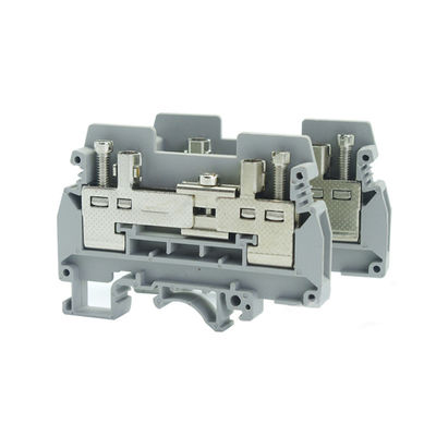 Lärm-Schienen-Prüfklemme ² URTK/S 6mm Klemmenblock Streifen, das Festklemmen zu schrauben