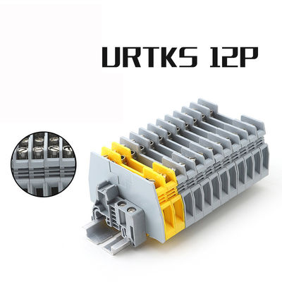 Lärm-Schienen-Prüfklemme ² URTK/S 6mm Klemmenblock Streifen, das Festklemmen zu schrauben