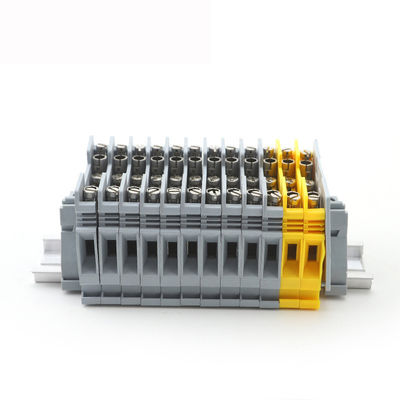 Lärm-Schienen-Prüfklemme ² URTK/S 6mm Klemmenblock Streifen, das Festklemmen zu schrauben