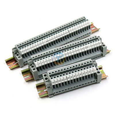 UK2.5B-Schraubklemme-Klemmenblock-Ausrüstung UK2.5N modularer LÄRM Schienenstreifen 32A 690V