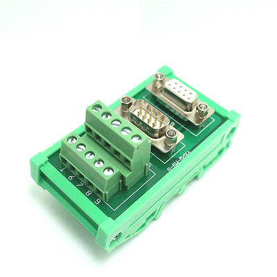 Pin Male Female Dual Connectors-Verteiler-Verdrahtungs-Ausbruch-Brett DB9 D Subventions-9