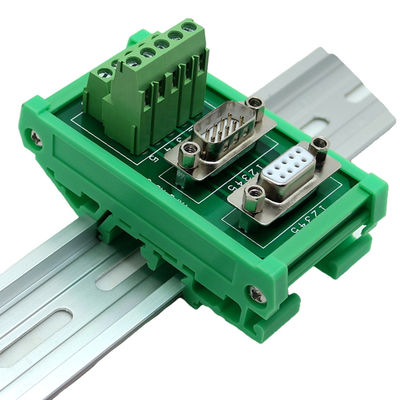 Pin Male Female Dual Connectors-Verteiler-Verdrahtungs-Ausbruch-Brett DB9 D Subventions-9
