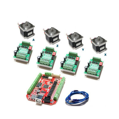 TB6560 3A Schrittmotor MACH3 USB des CNC-Router-Prüfer-57mm CNC-Programm-Fahrer Kit