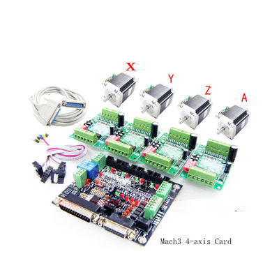 TB6560 3A Schrittmotor MACH3 USB des CNC-Router-Prüfer-57mm CNC-Programm-Fahrer Kit