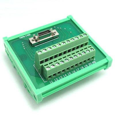 SCSI 20 verbindungsstück-Verteiler-Ausbruch-Brett-Adapter Pin MR-J2CN1 Servo