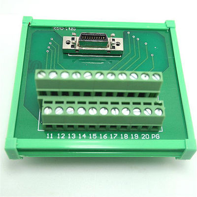 SCSI 20 verbindungsstück-Verteiler-Ausbruch-Brett-Adapter Pin MR-J2CN1 Servo