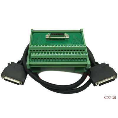 Ausbruch-Brett-Adapter SCSIs 36 Pin Servo Connectors Terminal Blocks mit 1 Meter Kabel