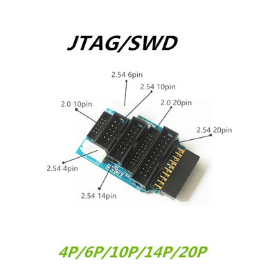 GesamtARM JTAG J-Verbindung Nacheiferer V8 V9 Adapter-Konverter-Kabel-Ausrüstung für 6410 Mini-2440
