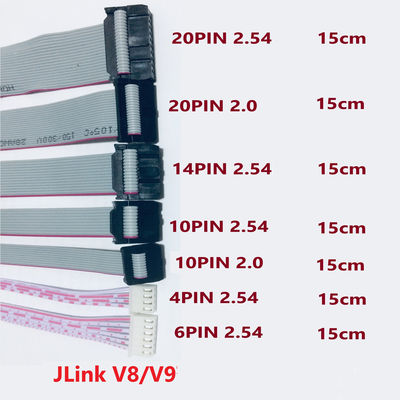 GesamtARM JTAG J-Verbindung Nacheiferer V8 V9 Adapter-Konverter-Kabel-Ausrüstung für 6410 Mini-2440