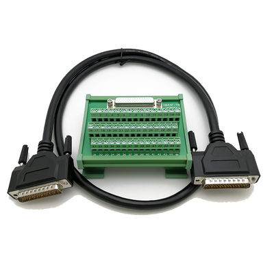 Subventions-Flanschdoseverteilerausbruch-Brettadapter DB44 D mit dem 1-Meter-Kabel