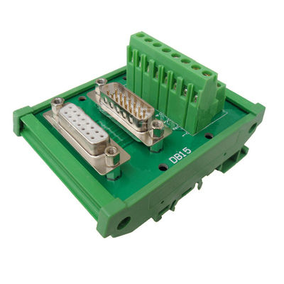 Pin Male Female Dual Connectors-Verteiler-Verdrahtungs-Ausbruch-Brett DB15 D Subventions-15