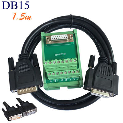Pin Male Female Dual Connectors-Verteiler-Verdrahtungs-Ausbruch-Brett DB15 D Subventions-15