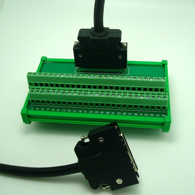 SCSI 50 Verteiler-Datenerfassungs-Karten-Ausbruch-Brett-Adapter 1M Cable Pin MR-J3CN1