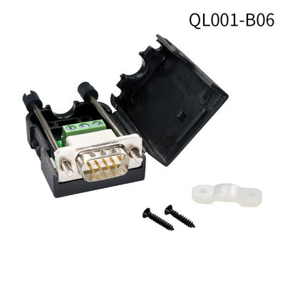 D Sub DB9 (2 3 5) RS232 Serienanschlussanschlüsse zu 3-Pin-Terminalblöcken Adapter