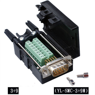 Subvention 15 DB15 D Pin VGA (3+9) drei Reihen-männlich-weibliche Verbindungsstücke zum Verteiler-Adapter