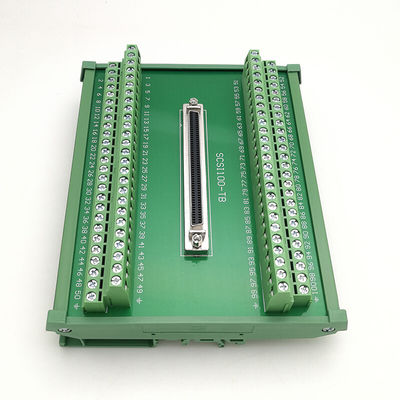 Hutschiene SCSIs 100 Pin Connector, die Art Verteiler-Modul anbringt