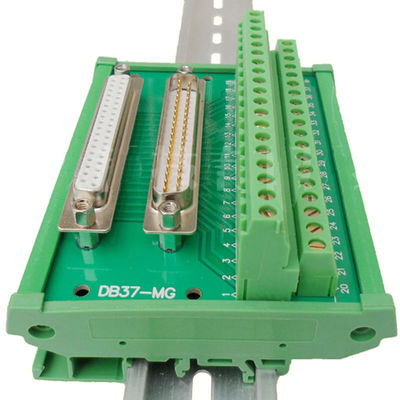 Pin Male Female Dual Connectors-Verteiler-Verdrahtungs-Ausbruch-Brett DB37 D Subventions-37