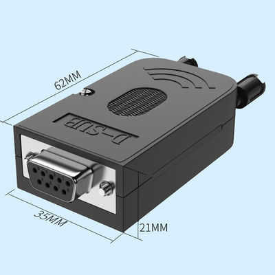 Weibliche DB9 bis CAN-Bus-Schnittstellenadapter 4-Pin-Schraubterminals mit 120-Ohm-Widerstand