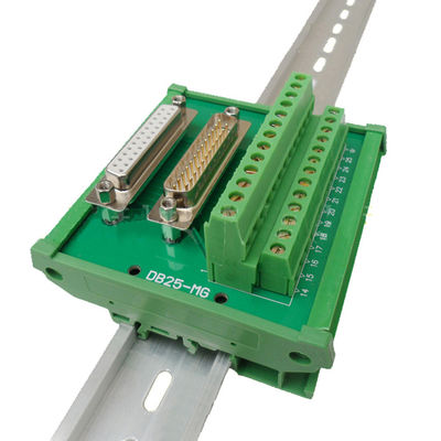 DB25 männlich-weiblicher Verteiler D Pin Connectors Breakout Board-LÄRM Subventions-25 Schienen