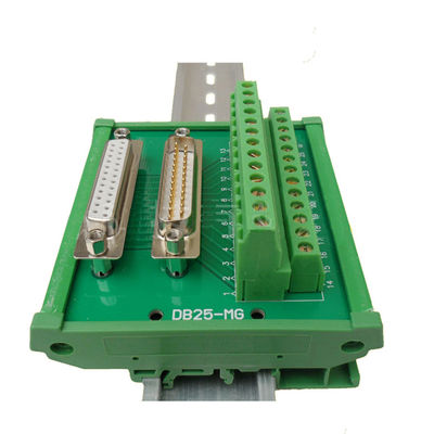 DB25 männlich-weiblicher Verteiler D Pin Connectors Breakout Board-LÄRM Subventions-25 Schienen