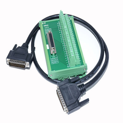 Doppelte Subventions-Sockel-Verteiler-Ausbruch-Brett-Adapter-Hutschiene der Reihen-DB44 weibliche D
