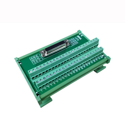 Doppelte Subventions-Sockel-Verteiler-Ausbruch-Brett-Adapter-Hutschiene der Reihen-DB44 weibliche D