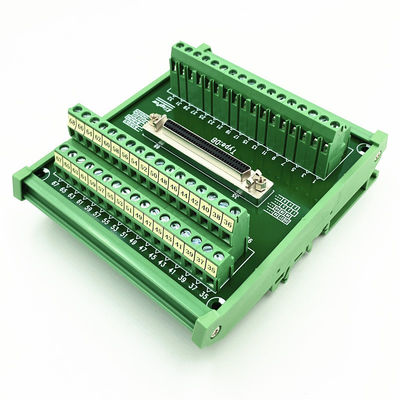 Hutschiene SCSIs 68 Pin Connector, die Art Verteiler-Adapter anbringt