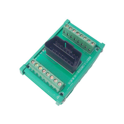 Verbindungsstücke OBD2 16pin zur Verteiler-Ausbruch-Brett-Hutschiene-Montage