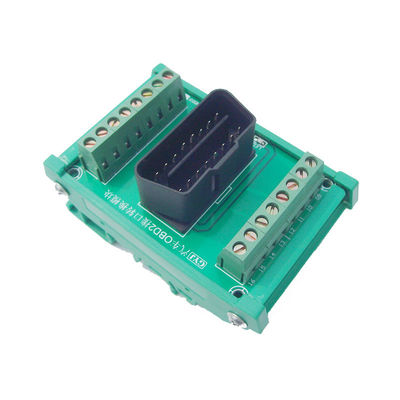 Verbindungsstücke OBD2 16pin zur Verteiler-Ausbruch-Brett-Hutschiene-Montage
