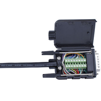 Subvention 15 Pin Dual Row Connectors DB15 D zum Verteiler-Adapter mit Wohnung
