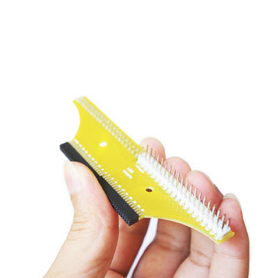 1.27mm 2 x 20 Stift- Doppel- Reihen-Frau zum 2,54 Millimeter-Mannes-Pin Headers Adapter PWB-Brett-Konverter