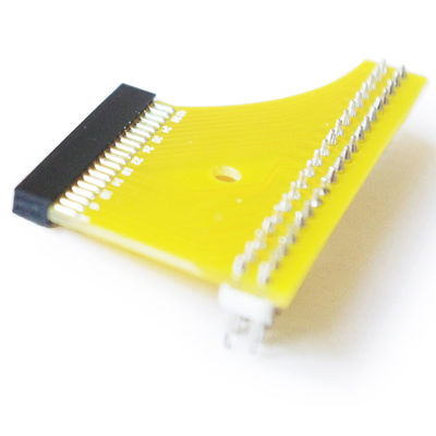 1.27mm 2 x 20 Stift- Doppel- Reihen-Frau zum 2,54 Millimeter-Mannes-Pin Headers Adapter PWB-Brett-Konverter