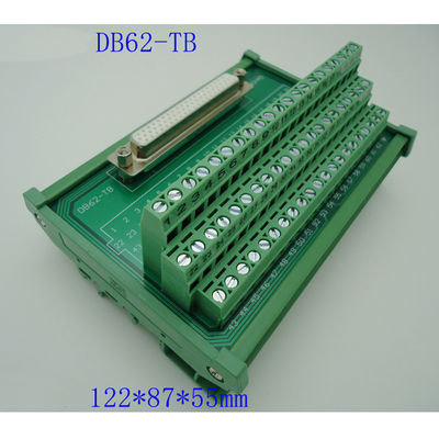 DB62 Subventions-Verteiler-Ausbruch-Brett-Adapter-Verbindungsstück-Hutschiene-Berg der Flanschdose-D