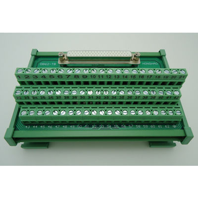DB62 Subventions-Verteiler-Ausbruch-Brett-Adapter-Verbindungsstück-Hutschiene-Berg der Flanschdose-D