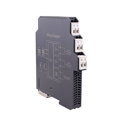 Input/Output 4-20mA Signal-Isolierungs-Modul-Analogsignal-Übermittler-Isolator-Lärm-Schienen-Montage
