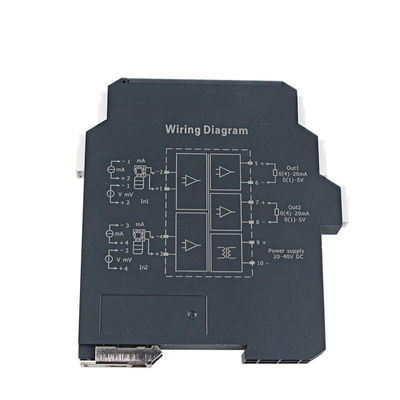 Input/Output 4-20mA Signal-Isolierungs-Modul-Analogsignal-Übermittler-Isolator-Lärm-Schienen-Montage