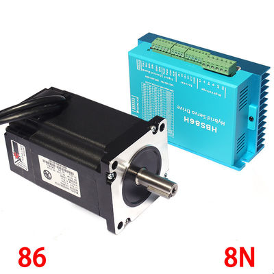 8N.m NEMA 34 1,8 Grad 3 Phasen-hybrider Endlosschleifen-Stepperservolokführer Kit
