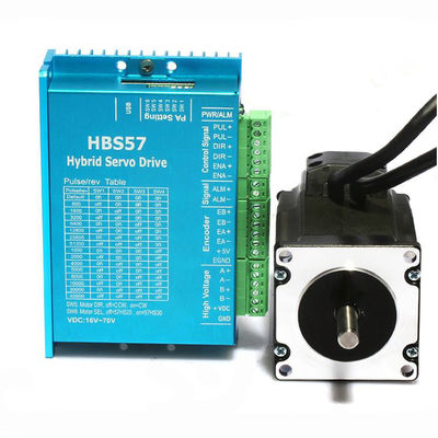 2N.m NEMA 23 1,8 Grad 2 Phase hybrider Endlosschleifen-Stepperservolokführer Kit