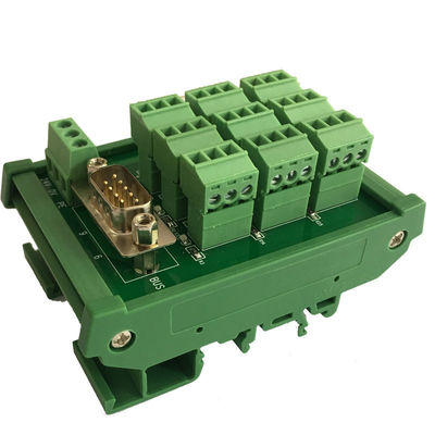 Des PLC-Sensor-Signaleingang Modul-DB9 Reihen Verteilungs-Verteiler-Verbindungs-des Brett-9