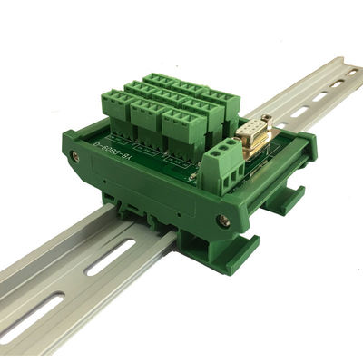 Des PLC-Sensor-Signaleingang Modul-DB9 Reihen Verteilungs-Verteiler-Verbindungs-des Brett-9