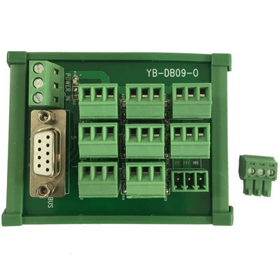 Des PLC-Sensor-Signaleingang Modul-DB9 Reihen Verteilungs-Verteiler-Verbindungs-des Brett-9