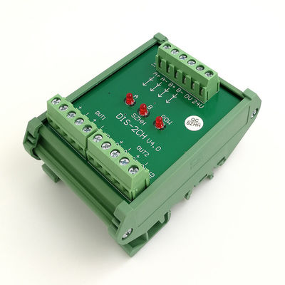 DC24V-Servokodierer-Impuls-Rechteckwelle-Signal-Teiler-Verteiler-Signal 1 in 2 heraus