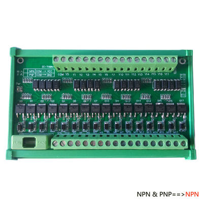 16 Signalausgabe 24V des Weisen PLC-Endverstärker-Modul-Relais-Brett-ZC16BN NPN DC