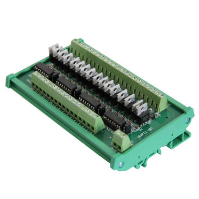 16 Möglichkeiten PLC-Leistungsabgabe-Verstärker-Modul-Relais-Brett DC 24V ZC16MP