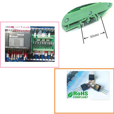 16 Möglichkeiten PLC-Leistungsabgabe-Verstärker-Modul-Relais-Brett DC 24V ZC16MP