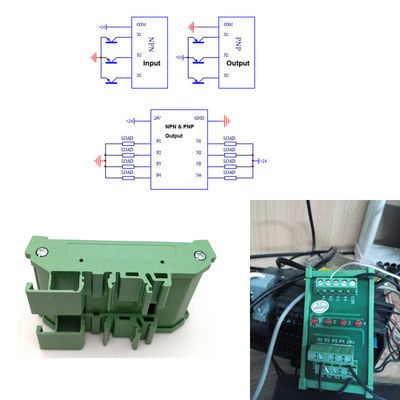 Polaritäts-Austausch-Konverter PLC NPN und PNP Sqare des logischen Zustandes Weisen des Wellen-Signal-4