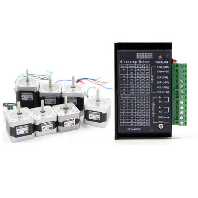0.25N.m 0.3N.m 0.4N.m 0.5N.m Zweiphasen-Nema17 1,8 Grad-Stepperservolokführer Kit