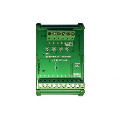 Weisen-Servokodierer differenziales 5V TTL des Konverter-DC24V 4 den Signalen zu des Kollektor-24V HTL